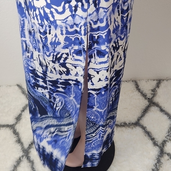 Nwot Express Printed Chiffon Modest Maxi Skirt - Size: XS - Picture 7 of 15